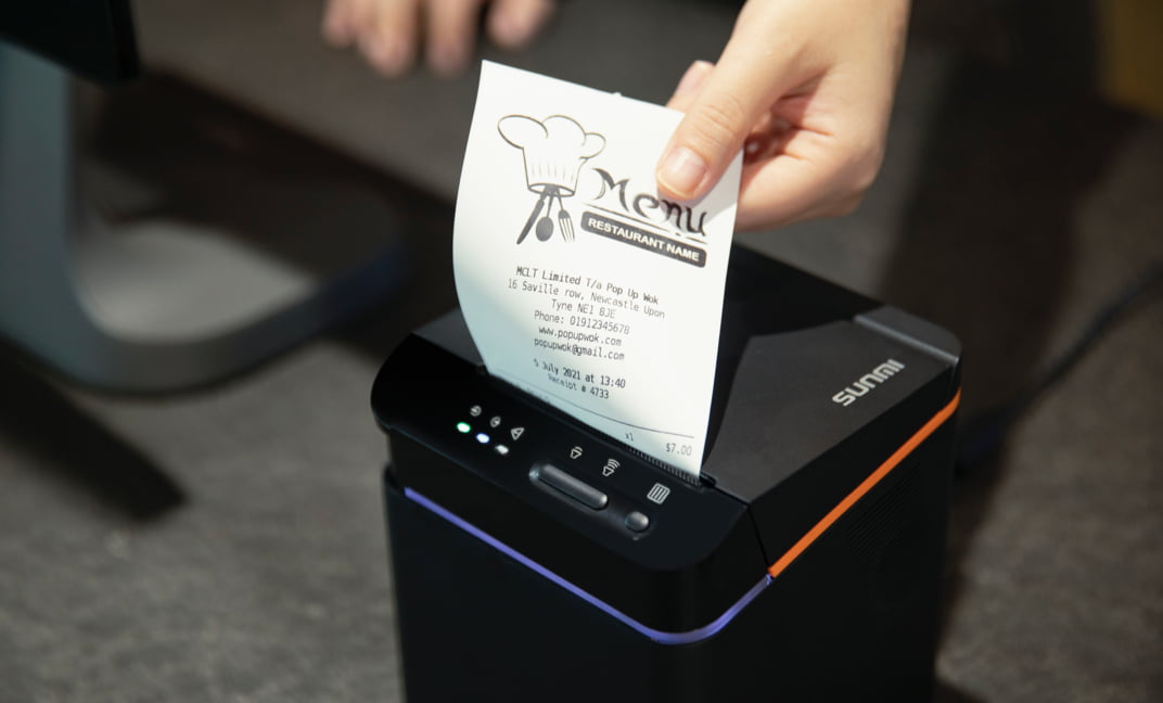 58мм принтер чеков sunmi фотография 4